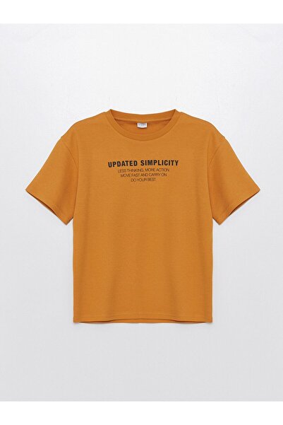 LC Waikiki Băiat - Tricou din țesătură rezistentă, cu croială confortabilă