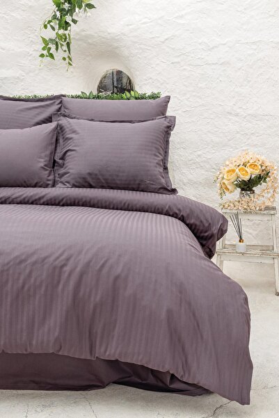 Altınbaşak Infinity  Berry Poplin Çift Kişilik Nevresim Takımı  Fitted Çarşaf