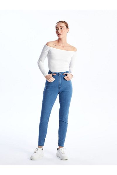 LC Waikiki Pantaloni de damă Jupiter Super Skinny Fit