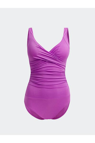 LC Waikiki LCW DREAM Γυναικεία - Απλό κομμένο μαγιό με αφαιρούμενο μαξιλαράκι