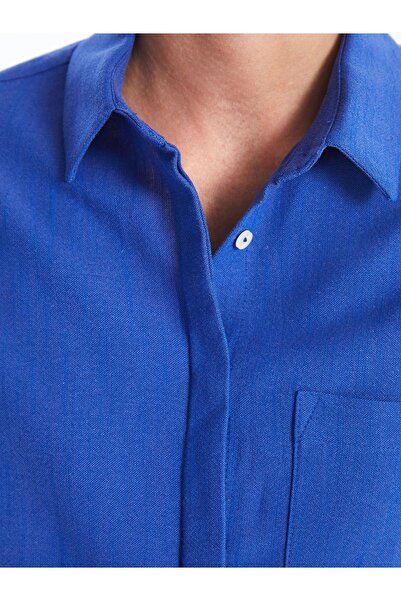 LC Waikiki Γυναικείο πουκάμισο - Απλό λινό look