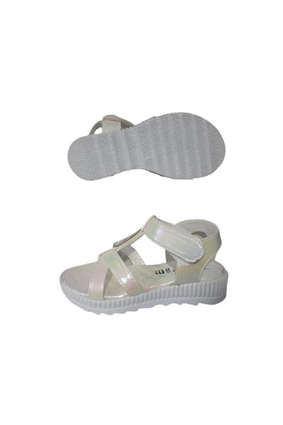 Cassy Sandale de zi cu zi albe ortopedice pentru fete Casyy - cassy365-00