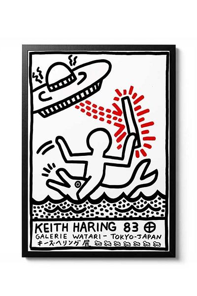 Taranist Χάρτινη αφίσα Keith Haring