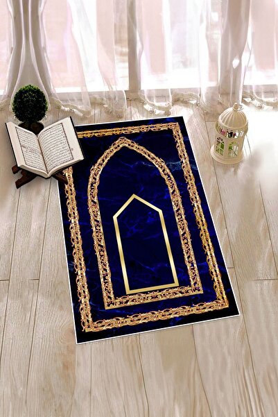 EY HOME Covoraș de rugăciune modern, lavabil, cu bază anti-alunecare, cu imprimeu digital, 70x130