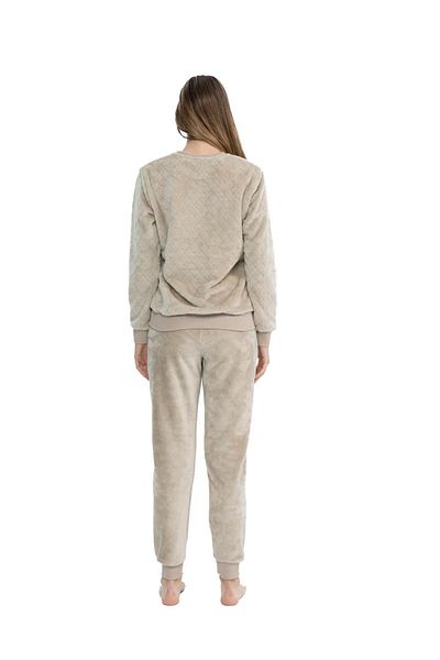 U.S. Polo Assn. Γυναικείο Σετ Πυτζάμες Fleece με μακριά μανίκια