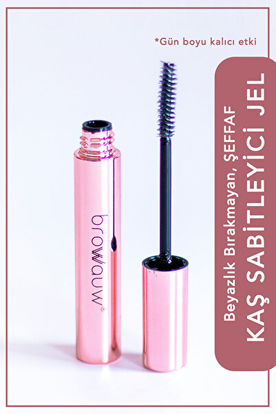 BROWWAUW Kaş Şekillendirici Ve Sabitleyici Ekstra Güçlü Jel - Mısır Özlü & Gün Boyu Kalıcı