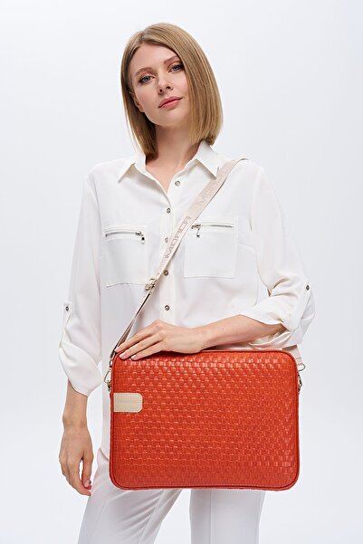 Sevinç Çanta Macbook Air Pro - 13,3 і 14 дюймів, кошиковий помаранчевий чохол для ноутбука