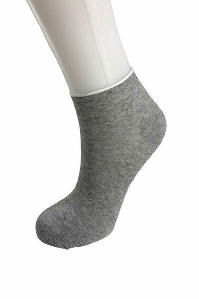 By Jawalli Elastic-Free Diabetic Cotton Summer Seamless Women's Booties Socks