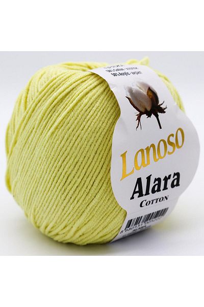Lanoso 914 Model Alara Πλεκτό Χέρι - Ανοιχτό Κίτρινο