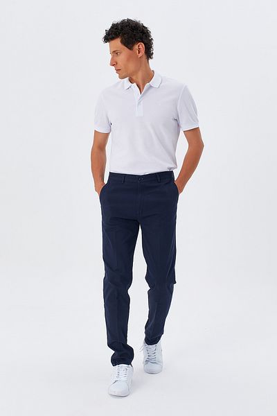 ModaPlaza Classic Men's Gabardine Trousers