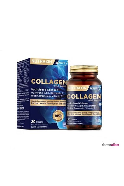 Nutraxin Gold Quality Beauty Collagen - 30 Tablets