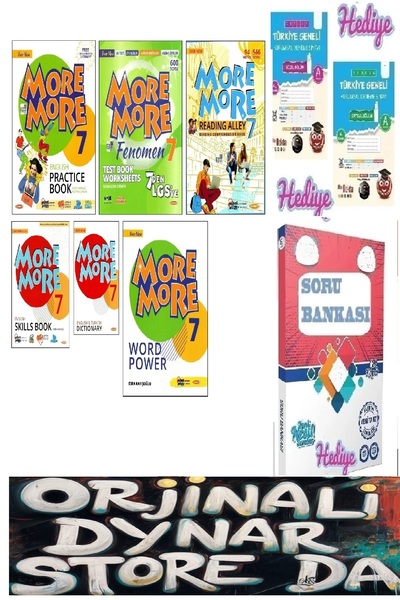 Kurmay Elt Yayınları Kurmay Elt More And More 7. Sınıf Ingilizce Eğitim Seti 5 Kitap 2022-2023