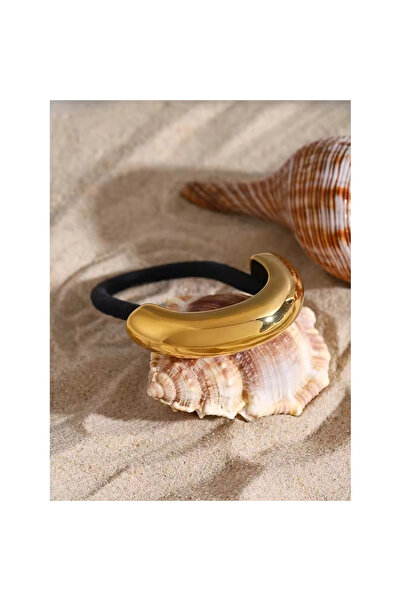 AYMETA Золота металева жіноча гумка для волосся