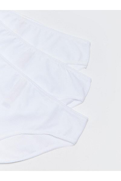 LC Waikiki Pachet de 3 chiloți bikini uni LCW DREAM