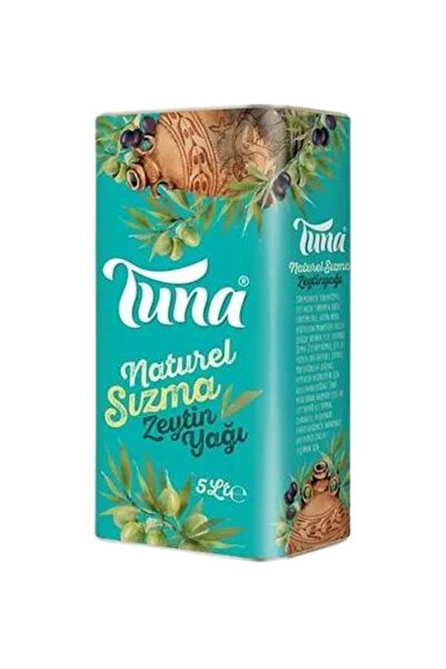 Tuna Olgun Hasat Soğuk Sıkım Sızma Zeytinyağı 5 Litre
