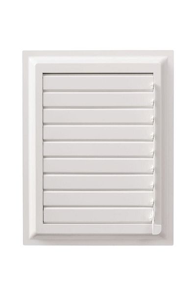 MENFEZSAN 45 X 25 Plastic Bathroom WC Ventilation Vent Surface Movable Shutter