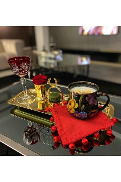 ELİTHOMEDEKOR Koktey Peçete Red 2’li