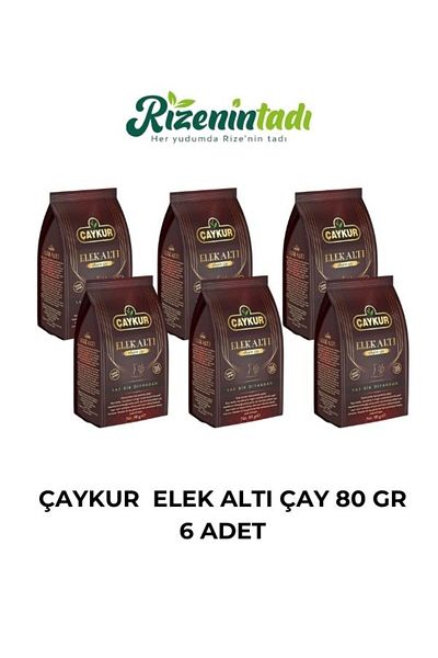 Çaykur ELEKALTI Tea 80 gr - 6 Pieces