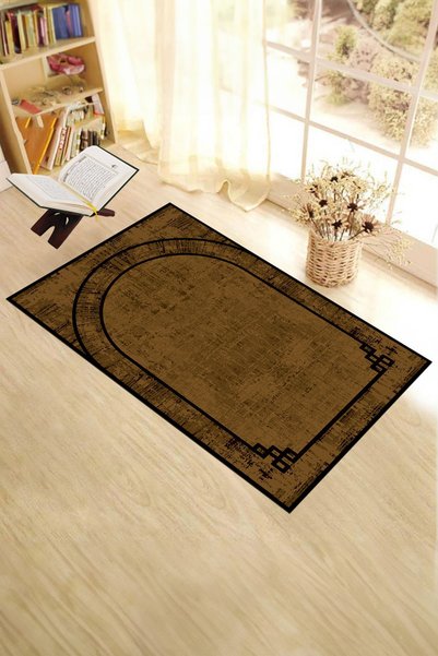 EY HOME Digital Printed Washable Simple Pattern Gift Prayer Rug Prayer Mat 70X130
