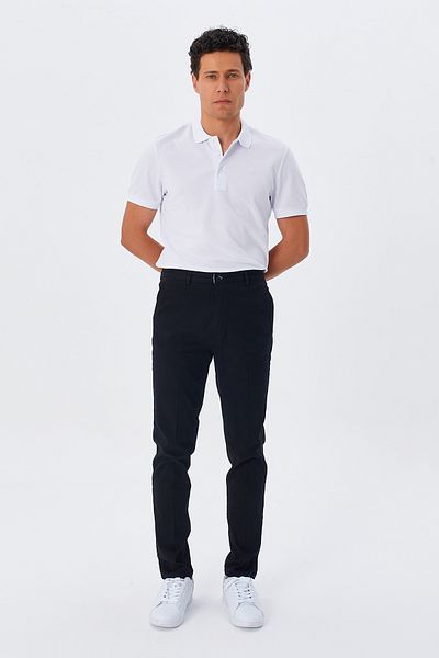 ModaPlaza Men's Classic Gabardine Trousers