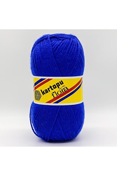 Kartopu Flora El Örgü İpliği - K624 Saks Mavi -