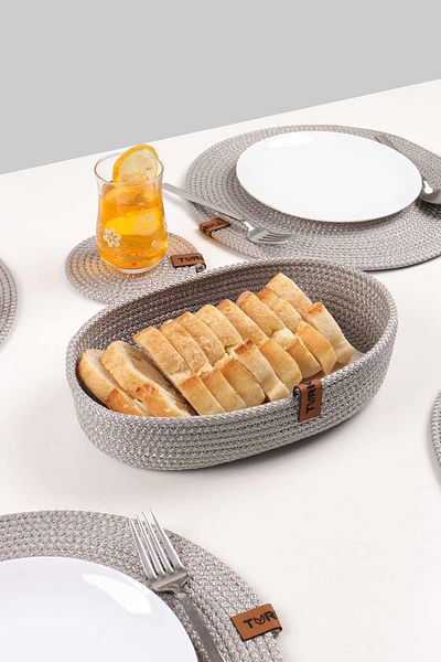 Pikas Jute Wicker Basket Set - Multi-Purpose Organizer, 100% Handmade