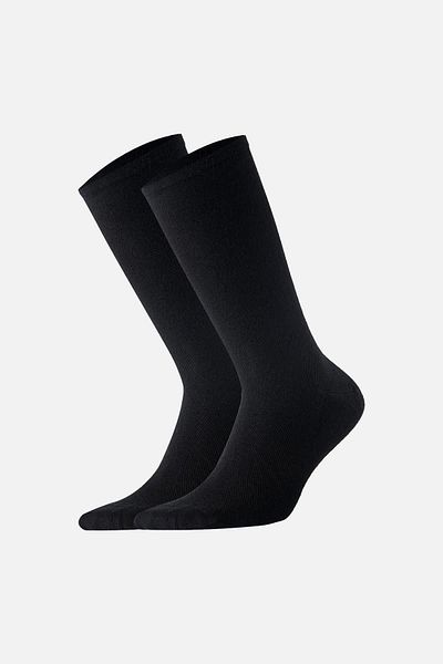 Aytuğ Men's Bamboo Black Socks 41-45 Number 51000 S