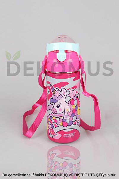 MUGGLE Lisanslı Dekomus Çelik Matara 550 ml