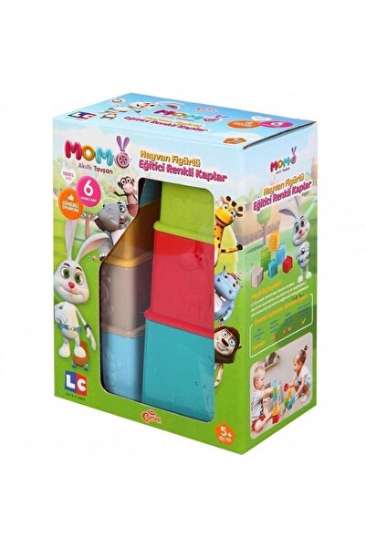 Genel Markalar Akıllı Tavşan Momo Eğitici Renkli Kaplar Enf-t39002
