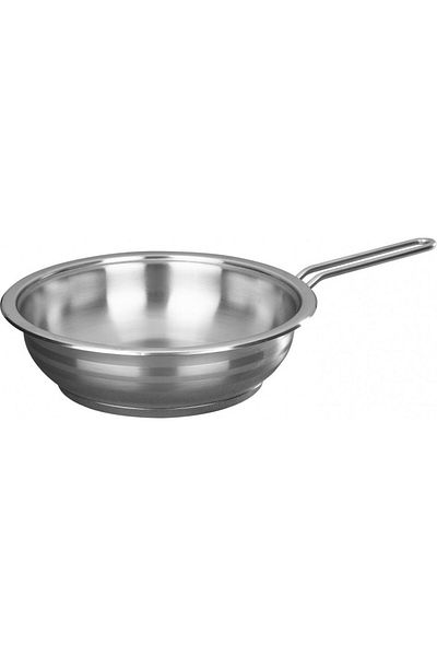 Hascevher 26X7 cm Gastro Steel Pan Without Lid