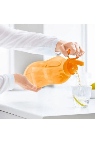 Tupperware Eco+ 2L Orange - With Bottle Drinker