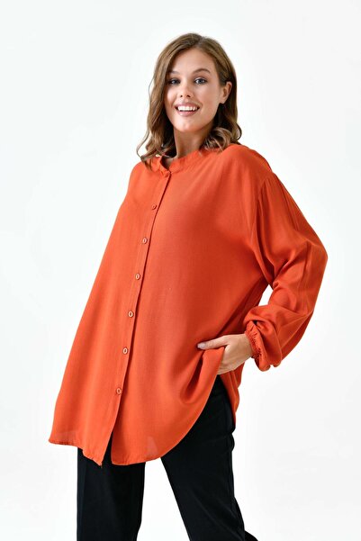 Millano Cotton Twill Fabric, Large Size Shirt. Tile Color