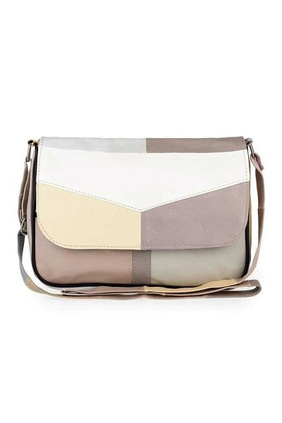 Erzeno Genuine Leather Light Colored Women's Shoulder And Messenger Bags