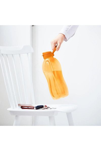 Tupperware Eco+ 2L Orange - With Bottle Drinker