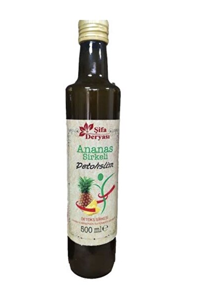 ŞİFA DERYASI Ananas Sirkesi Detox Zayıflama 500 ml