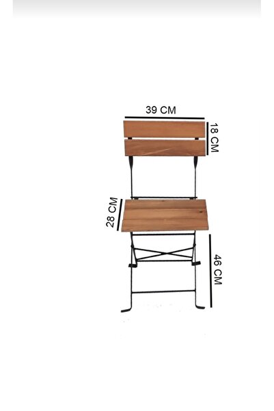 SUAR 2 Sandalye - Bahçe - Mutfak - Balkon Sadece 2adet Sandalyesi