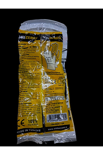hırdavatçım52 10no work gloves yellow black