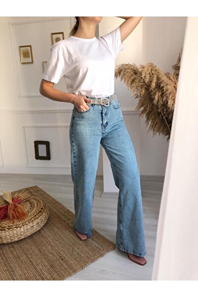 mooishan Julide Women's High Waist ORIG JEANS COLOR JEANS