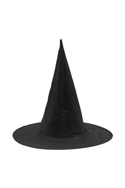 Yusuf Dirik YD Party Supplies Φωτεινό μαύρο καπέλο μάγισσας αποκριών