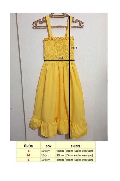 S&A Collectionn Kadın Askılı Gipeli Eteği Fırfırlı Dizde Elbise