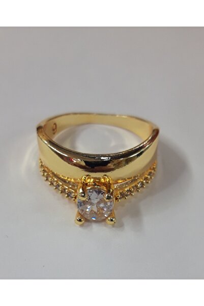 Nurtakı Tektaşlı Alyanslı Taşlı Yüzük Ayarlanabilir model