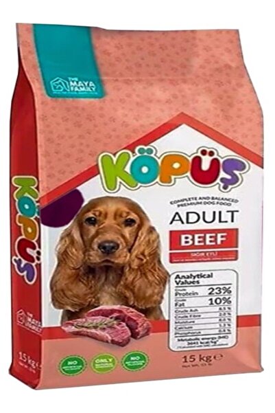 Köpüş KÖPÜŞ Yetişkin Köpek Maması Biftekli 15 Kg