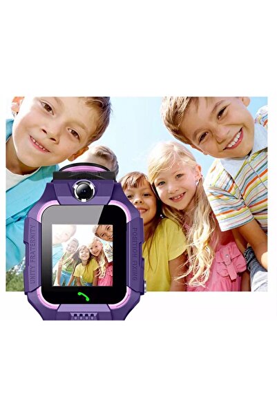 intermax Onkatech Sim Kartlı Ortam Dinleme Özellikli Akıllı Çocuk Takip Saati-mor