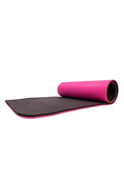 Genel Markalar Pembe Pembe Profesyonel Yoga Matı 10 Mm Pilates Minderi Pembe 10 mm 180 x 60 yok Pilates