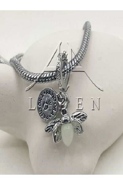 MiaCaro Çelik Charm Ateş Böceği