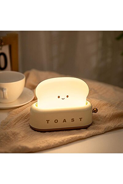TanOzel Hediyelik Led Gece Lambası Tost Şeklinde (ÖĞRETMENLER GÜNÜ, SEVGİLİLE...