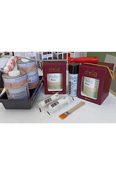 Bianca Stella Boya Banyo Zemin Ve Duvar Boyama Seti 2 Lt