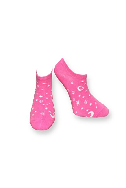 Mevo Unisex Yıldız Desenli Patik Çorap