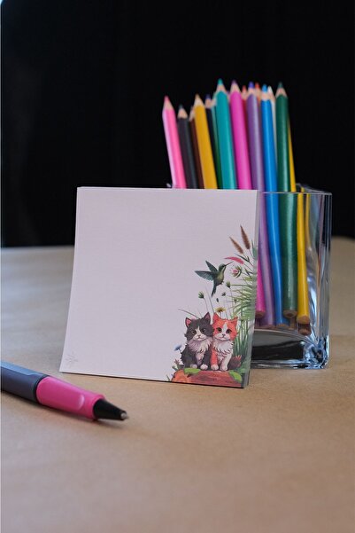 Linu Tasarım Sweetheart Memopad - Not Kağıdı - Bloknot