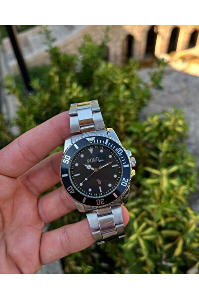 ÇENÇEN Erkek Gümüş Renk Analog Kol Saati